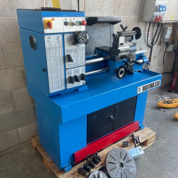 Boxford 330 Screwcutting Metal Centre Lathe 3 Phase Metric QCTP X10 - Image 19