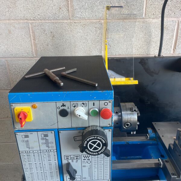 Boxford 330 Screwcutting Metal Centre Lathe 3 Phase Metric QCTP X10 - Image 3