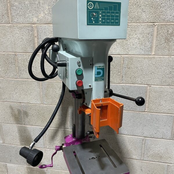 Boxford PD8 Floor Standing Pillar Drill Press 3 Phase 8 Speeds - Image 4