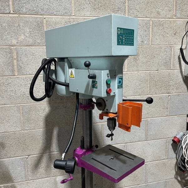 Boxford PD8 Floor Standing Pillar Drill Press 3 Phase 8 Speeds - Image 5