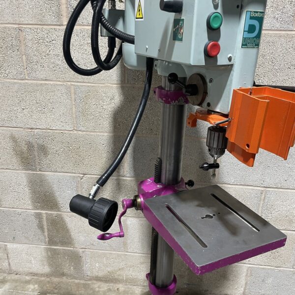 Boxford PD8 Floor Standing Pillar Drill Press 3 Phase 8 Speeds - Image 8