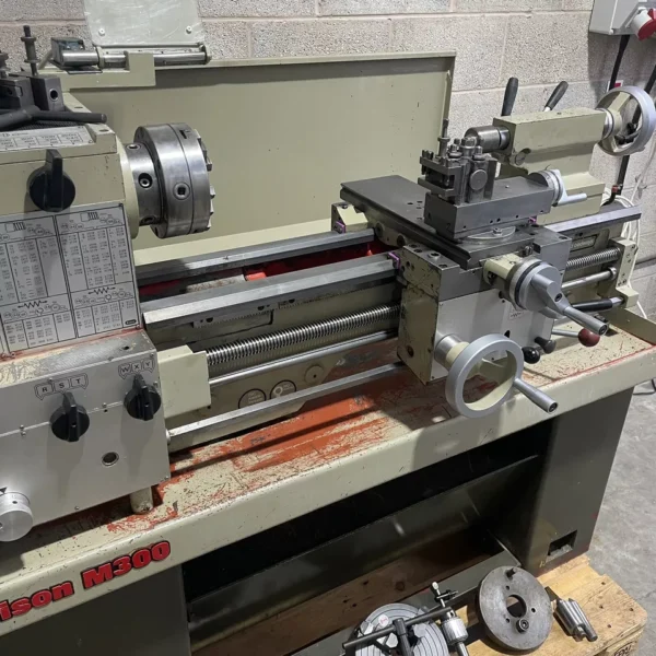 Harrison M300 Gap Bed Screw Cutting Centre Metal Lathe 3 Phase - Image 11