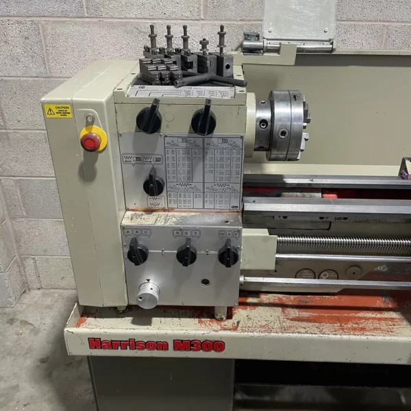 Harrison M300 Gap Bed Screw Cutting Centre Metal Lathe 3 Phase - Image 2