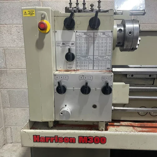 Harrison M300 Gap Bed Screw Cutting Centre Metal Lathe 3 Phase - Image 3