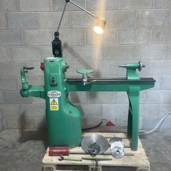 Union Graduate Wood Turning Lathe 3 Phase