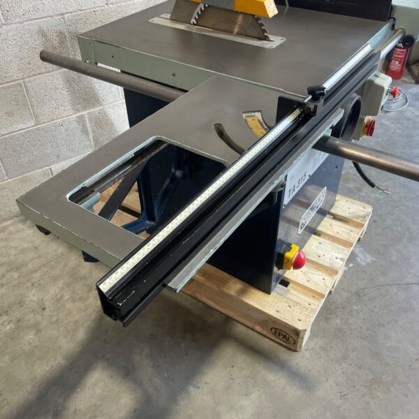 Sedgwick TA 315 Table Saw Bench With Sliding Carriage 3 Phase TA315 - Image 6