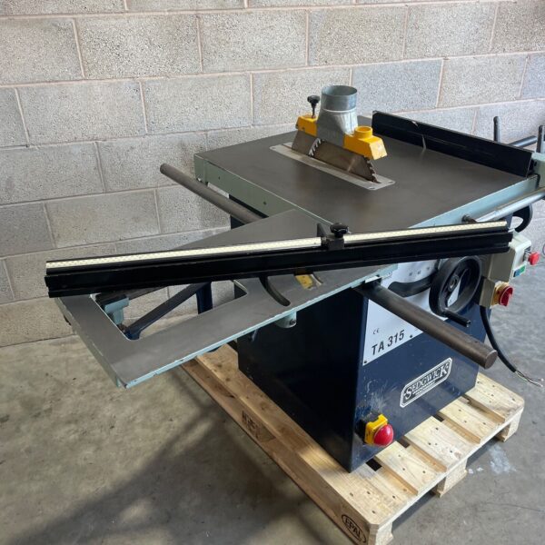 Sedgwick TA 315 Table Saw Bench With Sliding Carriage 3 Phase TA315 - Image 8