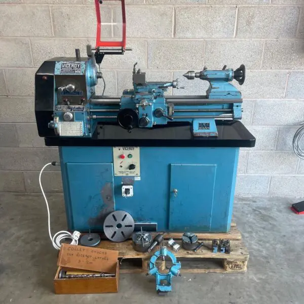 Viceroy TDS Screw Cutting Metal Centre Lathe 230v