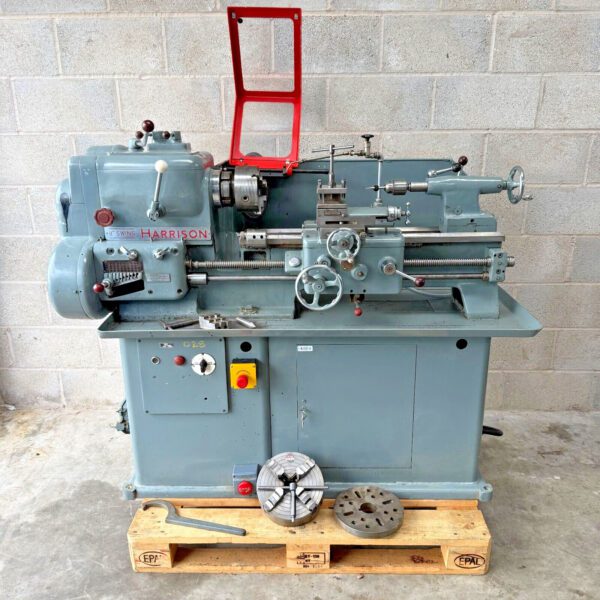 Harrison 11" Swing Gap Bed Gear Head Screwcutting Metal Centre Lathe 3 Phase - Image 2