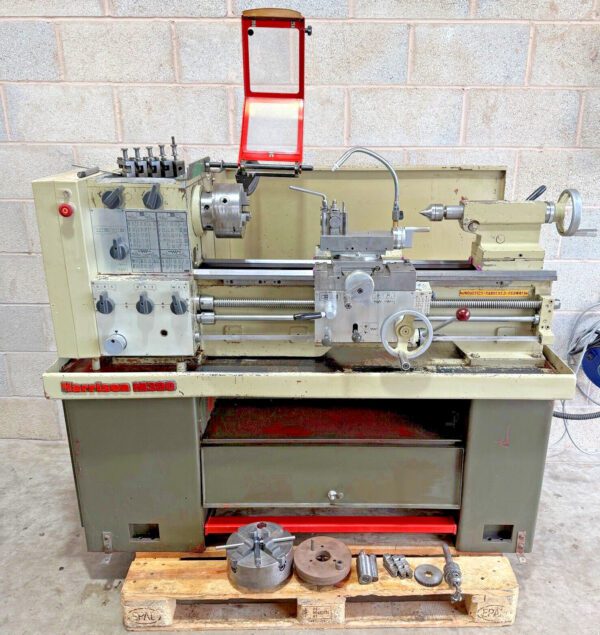 Harrison M300 Screw Cutting Gear Head Metal Centre Lathe 3 Phase QCTP