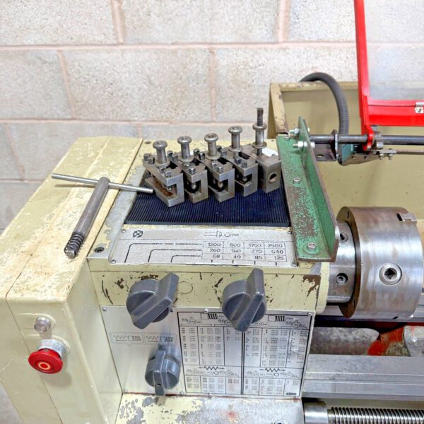 Harrison M300 Screw Cutting Gear Head Metal Centre Lathe 3 Phase QCTP - Image 2