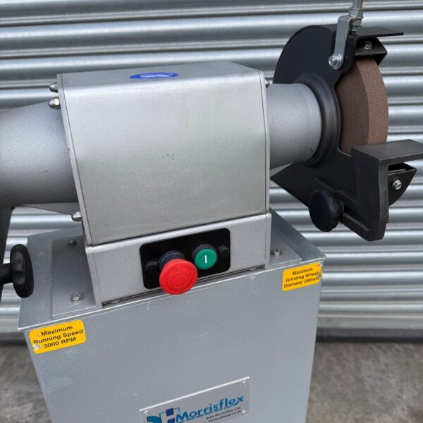 RJH Creusen DP-9200 Twin Bench Grinder On Stand 3 Phase - Image 4