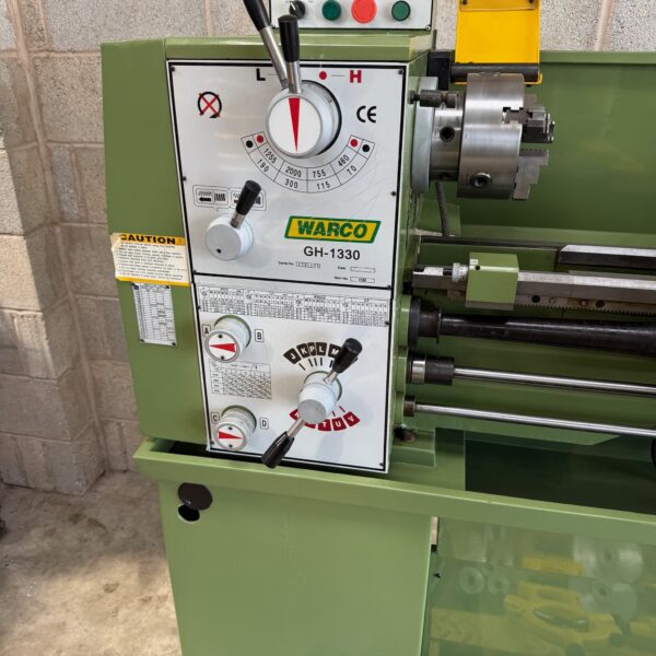 Warco GH1330 Screw Cutting Gap Bed Gear Head Metal Centre Lathe 3 Phase - Image 2
