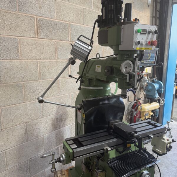 Warco WM-20 Vario Turret Milling Machine 230v Single Phase with DRO - Image 14