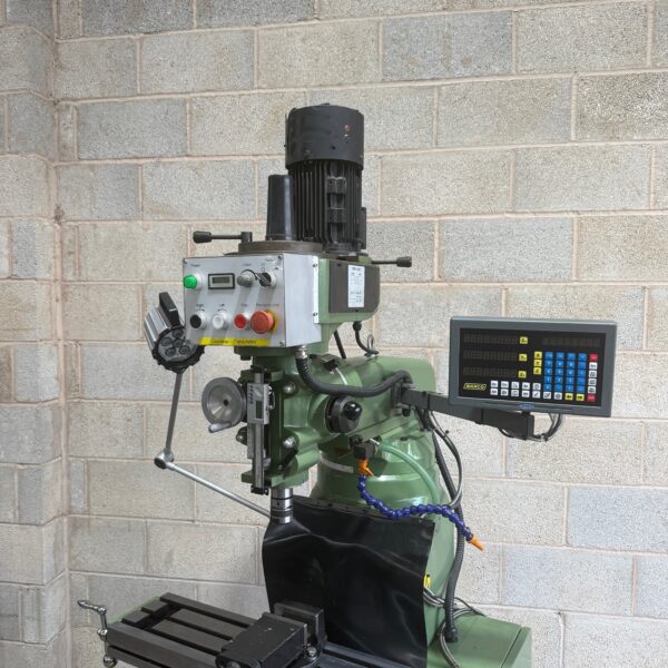 Warco WM-20 Vario Turret Milling Machine 230v Single Phase with DRO - Image 2