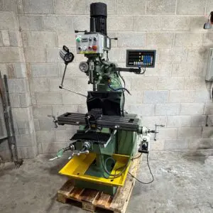 Warco WM-20 Vario Turret Milling Machine 230v Single Phase with DRO