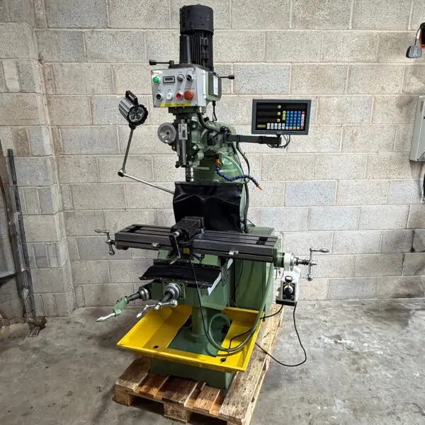 Warco WM-20 Vario Turret Milling Machine 230v Single Phase with DRO