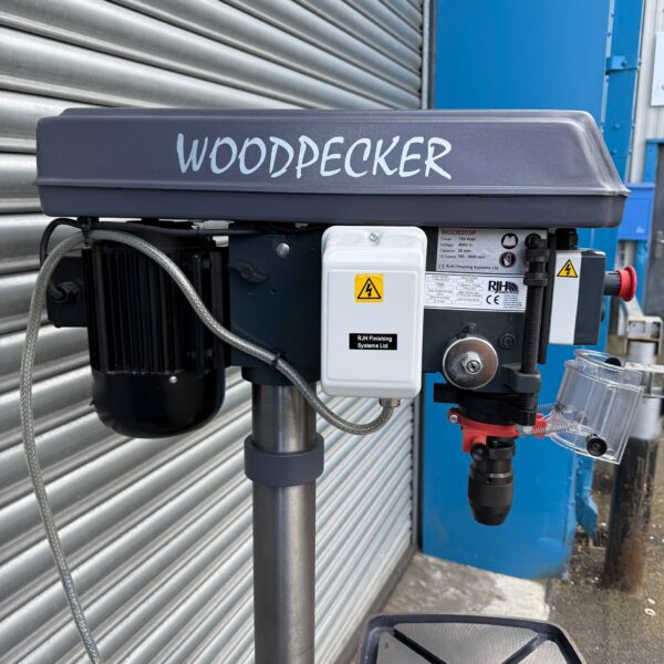 RJH Woodpecker Floor Standing Pillar Drill Press 3 Phase - Image 12