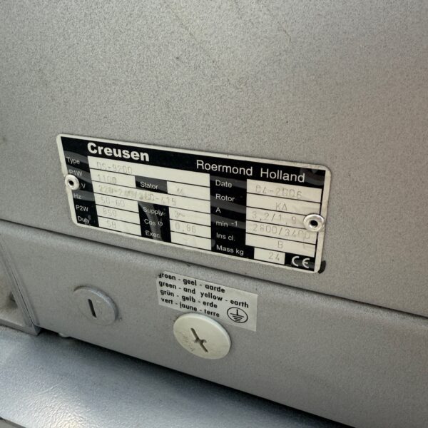 RJH Creusen DP-9200 Twin Bench Grinder On Stand 3 Phase - Image 13