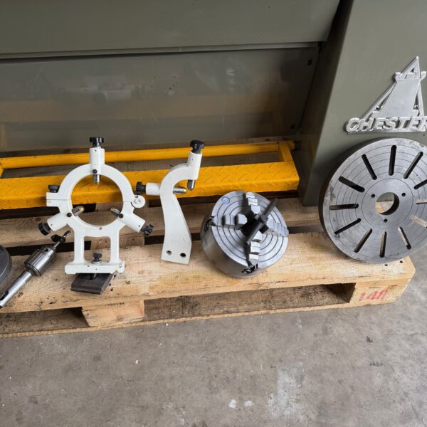 Chester Coventry Gear Head Gap Bed Screwcutting Metal Centre Lathe 230v & DRO - Image 6