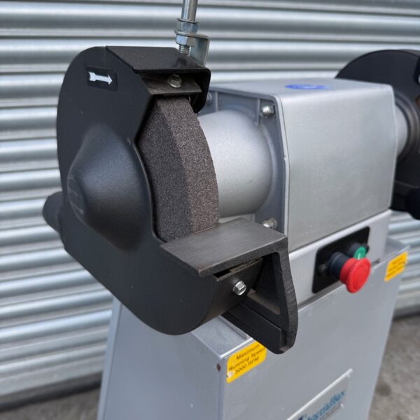 RJH Creusen DP-9200 Twin Bench Grinder On Stand 3 Phase - Image 3