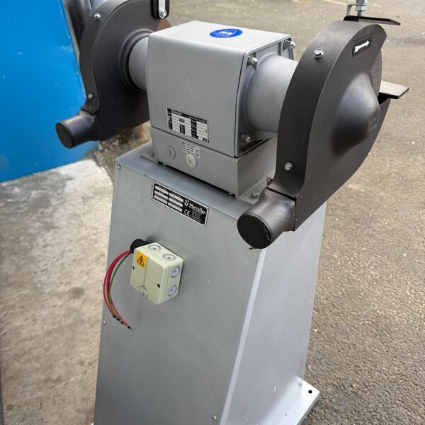 RJH Creusen DP-9200 Twin Bench Grinder On Stand 3 Phase - Image 10