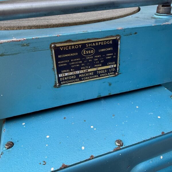Viceroy Sharpedge 16" Plane Iron & Chisel Sharpening Machine 3 Phase - Image 10