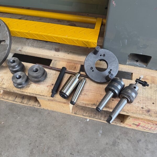 Chester Coventry Gear Head Gap Bed Screw Cutting Centre Metal Lathe 230v - Image 13