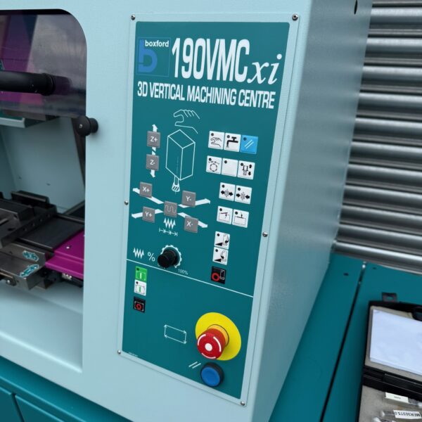 Boxford 190VMCxi CNC Milling Machine 230v USB Cabinet Base & Software 190 VMC xi - Image 4