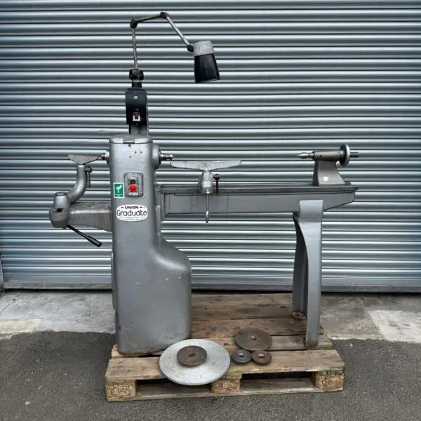 Union Graduate Wood Turning Lathe Original Single Phase 230v