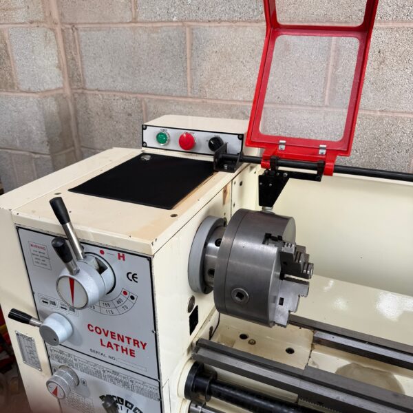 Chester Coventry Gear Head Gap Bed Screw Cutting Centre Metal Lathe 230v - Image 5