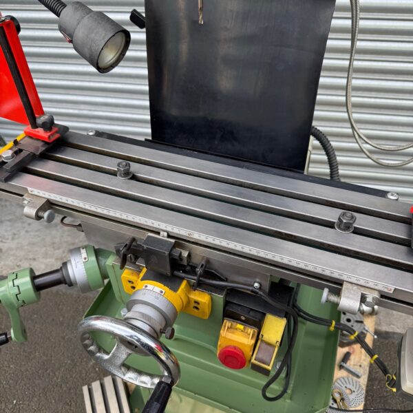 Warco VMC Turret Mill Milling Machine 3 Phase with DRO Metric R8 - Image 3