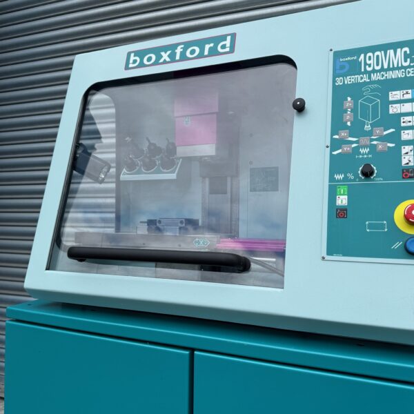 Boxford 190VMCxi CNC Milling Machine 230v USB Cabinet Base & Software 190 VMC xi - Image 16
