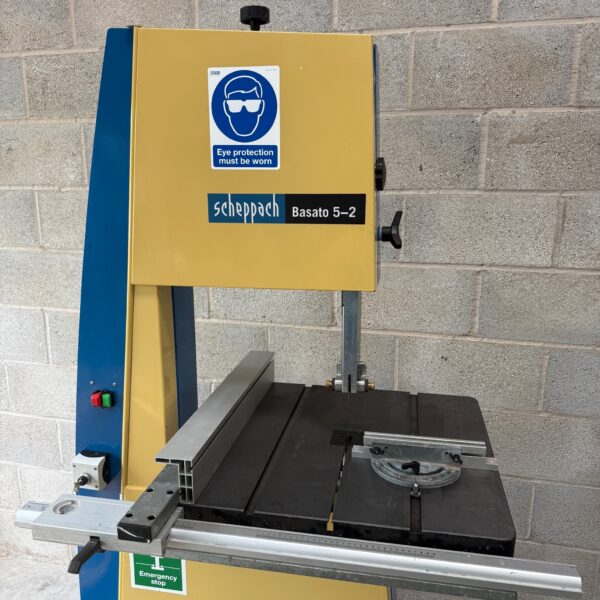 Scheppach Basato 5-2 Wood Cutting Bandsaw 230v Single Phase Floor Standing - Image 2