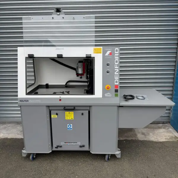 Denford Router 2600 Pro CNC Router 230v & Extractor & Software USB