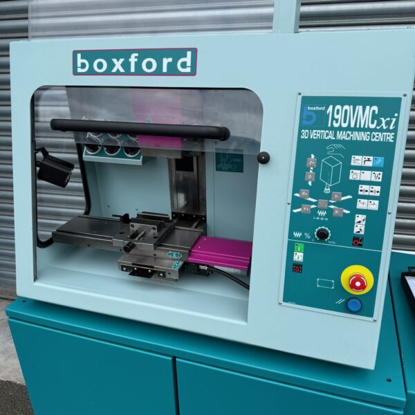 Boxford 190VMCxi CNC Milling Machine 230v USB Cabinet Base & Software 190 VMC xi - Image 2