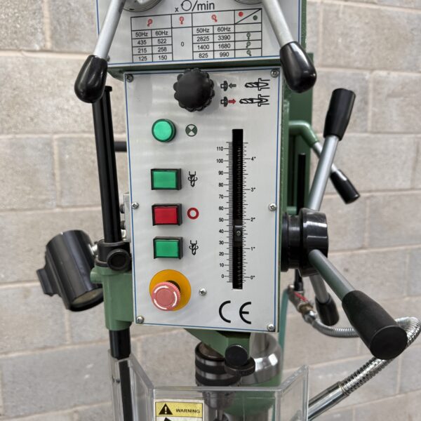 Kitchen & Walker (Chester UK) GP 25 Gear Head Pillar Drill Press 3 Phase - Image 6