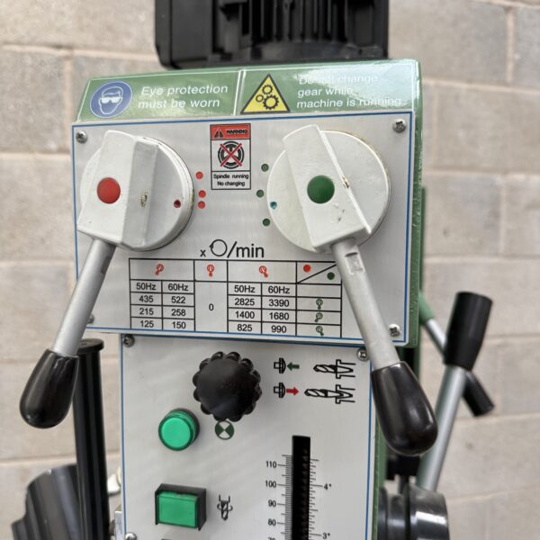 Kitchen & Walker (Chester UK) GP 25 Gear Head Pillar Drill Press 3 Phase - Image 7