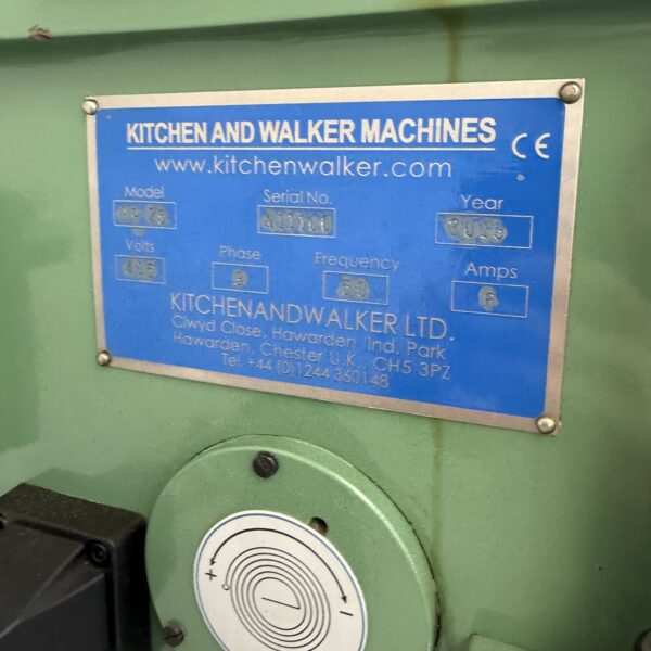 Kitchen & Walker (Chester UK) GP 25 Gear Head Pillar Drill Press 3 Phase - Image 19