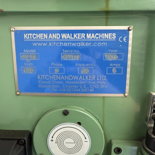 Kitchen & Walker (Chester UK) GP 25 Gear Head Pillar Drill Press 3 Phase - Image 2