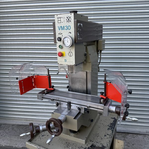 Boxford VM30 Milling Machine 3 Phase VM 30 Metal Mill - Image 3