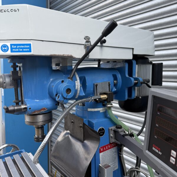 Weiss TSVM Milling Machine Warco VMC Clone 230v Single Phase DRO, Coolant - Image 6