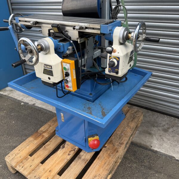Weiss TSVM Milling Machine Warco VMC Clone 230v Single Phase DRO, Coolant - Image 7