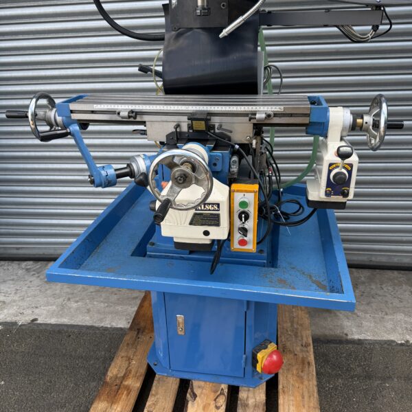 Weiss TSVM Milling Machine Warco VMC Clone 230v Single Phase DRO, Coolant - Image 8
