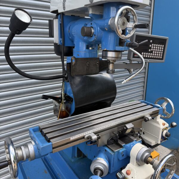 Weiss TSVM Milling Machine Warco VMC Clone 230v Single Phase DRO, Coolant - Image 10