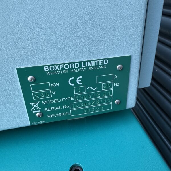 Boxford 190VMCxi CNC Milling Machine 230v USB Cabinet Base & Software 190 VMC xi - Image 6
