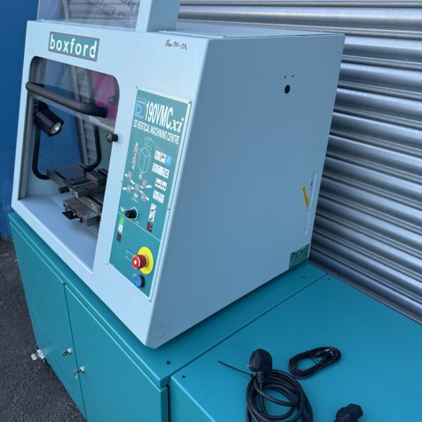 Boxford 190VMCxi CNC Milling Machine 230v USB Cabinet Base & Software 190 VMC xi - Image 8