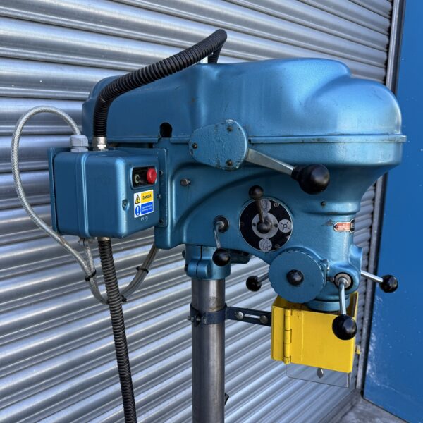 Meddings MF4 Floor Standing Pillar Drill Press 10 Speeds 3 Phase - Image 16