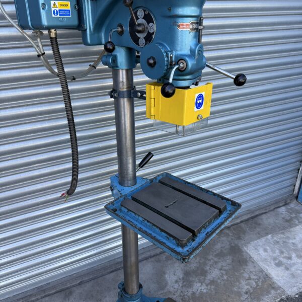 Meddings MF4 Floor Standing Pillar Drill Press 10 Speeds 3 Phase - Image 19