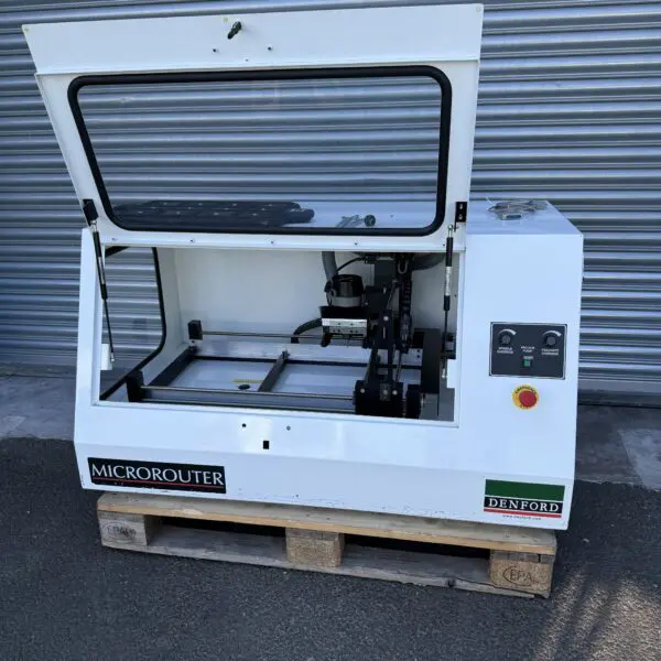 Denford MicroRouter CNC Router 230v Single Phase & Software & Vacuum Bed